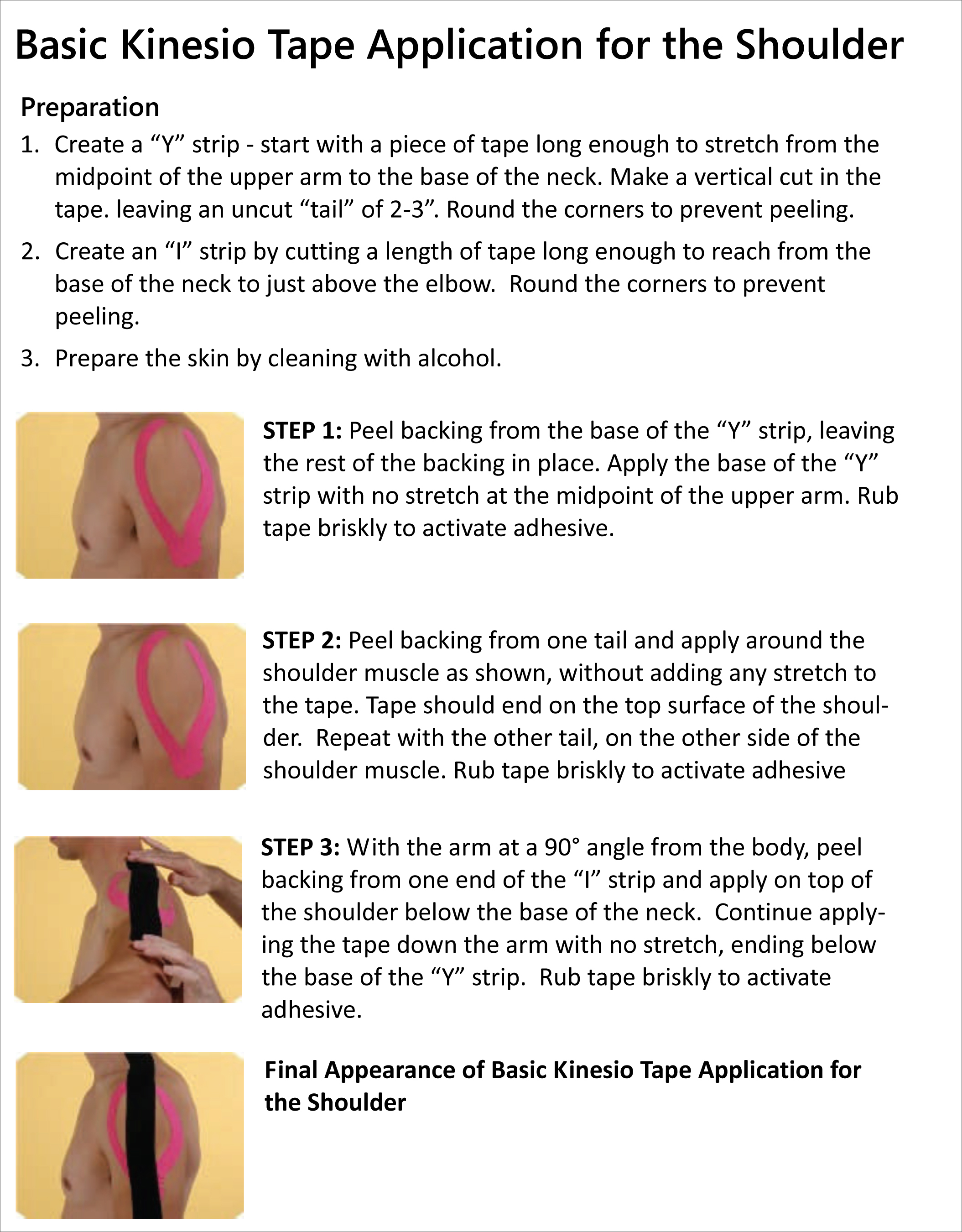 Shoulder Pain 01 - Kinesio Tape • TheraTape Education Center