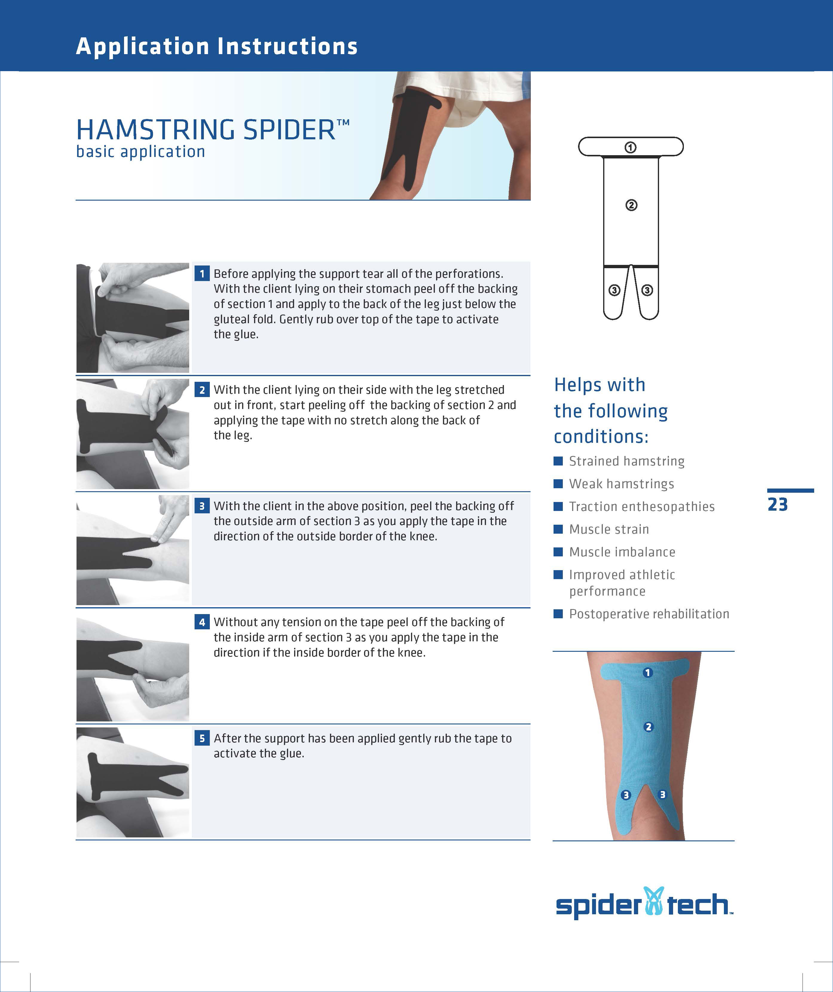 SpiderTech-Hamstring-Spider-Application-Instructions